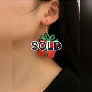 Christmas Present Earrings